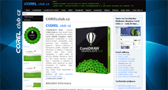 Desktop Screenshot of corelclub.cz